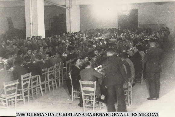 1956 Germandad Cristiana Obrera- Bernar baix es Mercat