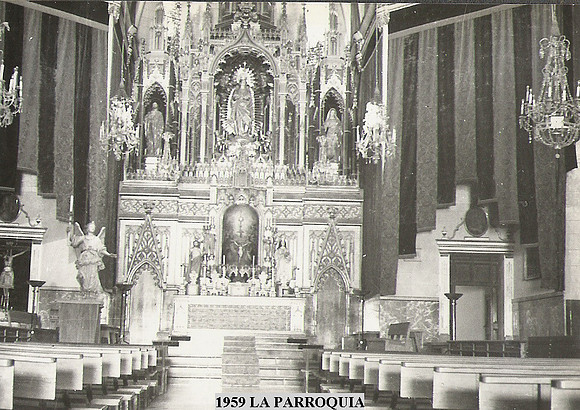 1959 Altar Major - La Parroquia