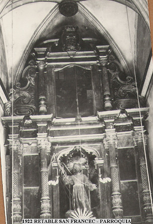1922 Retable San Fransesc