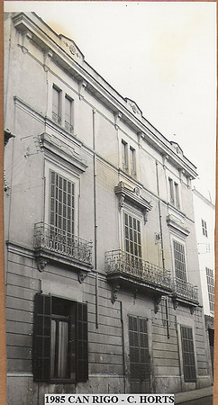 1985 Can Rigo - Carrer dets Horts
