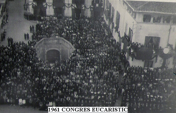 1961 Sa gent a Sa Font - Congres Eucaristic