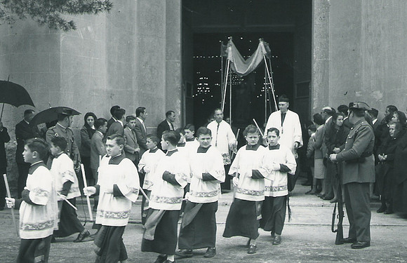 1957 Processo des dia de Pasuca - Surt des Convent