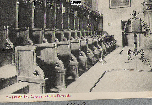 1929 Coro de la Parroquia
