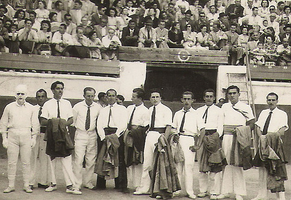 1941 El C D Felanitx a una corrida benefica