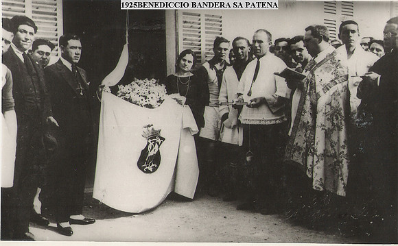 1925 Benediccio de Sa Bandera de Sa Patena