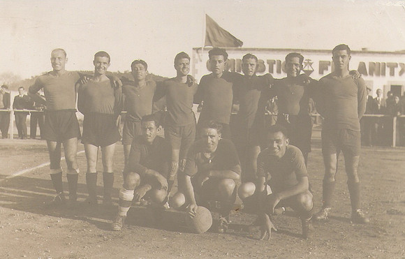1932 El Barcelona que va jugar amb el Ginastica