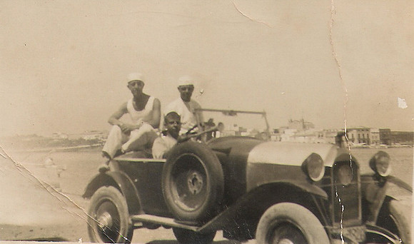 1929 Amb cocho al Port
