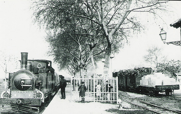 1919 Es tren a S'ESTACIO