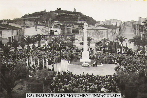 1954b Benediccio Monument a la Inmaculada