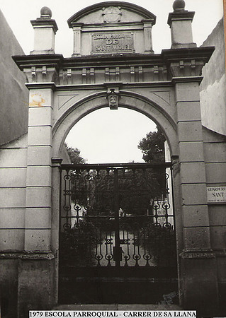 1979 Escola Parroquial - Carrer de Sa Llana