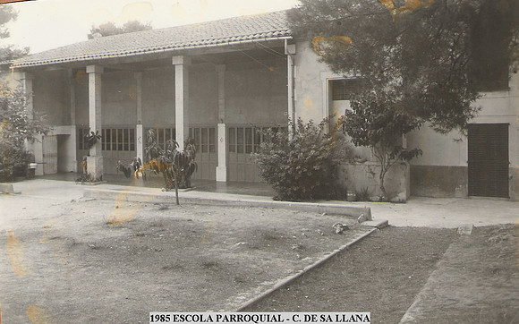 1985 Escola Parroquial - Carrer de Sa Llana