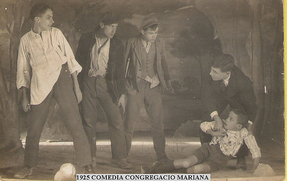 1925 comedia Congregassio Mariana