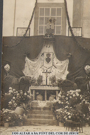 1930 Altar de Sa Font del Cor de Jesus