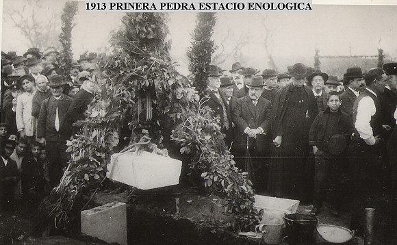 1913 Primera Pedra Estacio Ennologiica