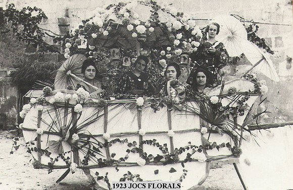 1923 Carroza Jocs Florals
